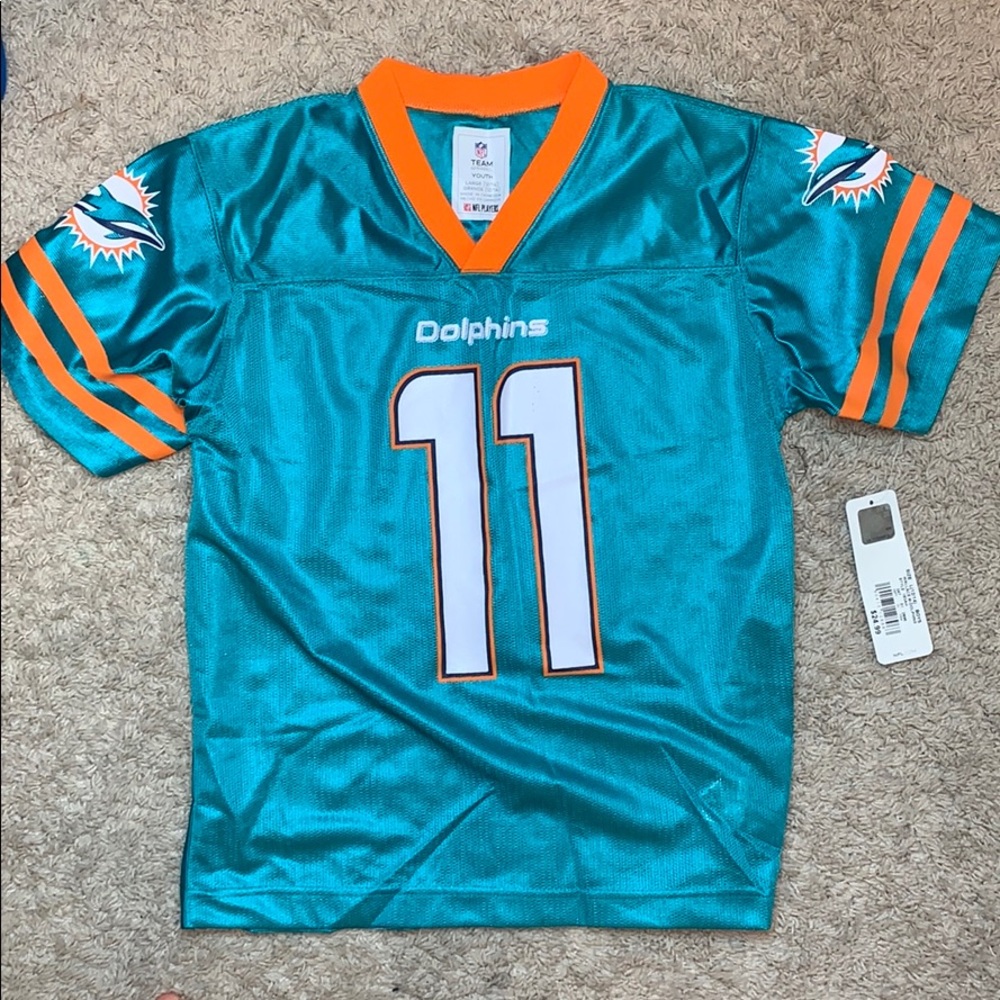 NFL Miami Dolphins Wallace #11 youth large (12/14)